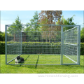 2.29m x3.96mx1.83m height Galvanised Metal Dog Run Kennel